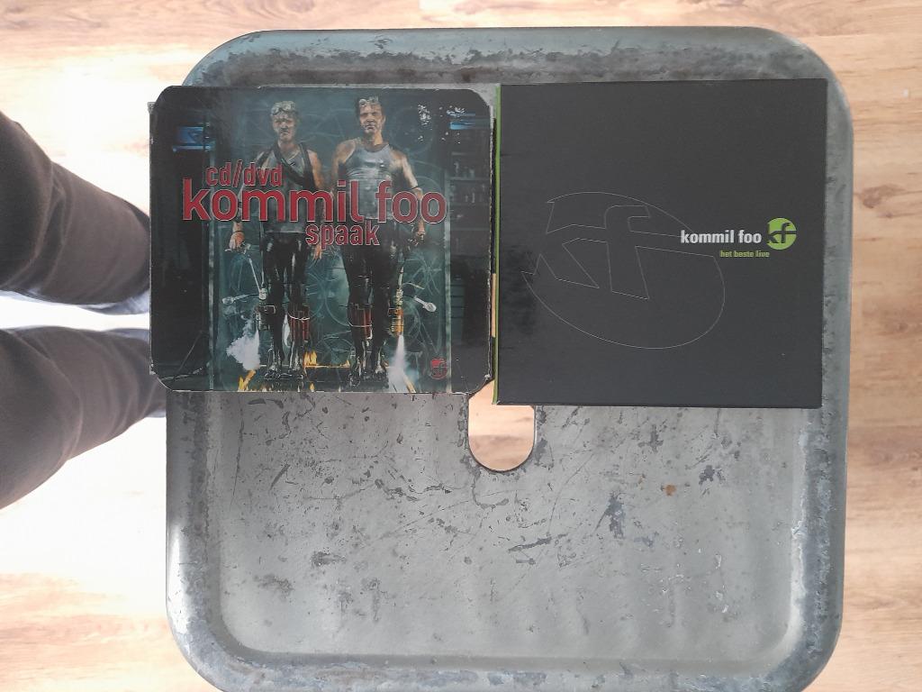 Kommil Foo pakket, Cd's en Dvd's, Verzenden, Levenslied of Smartlap