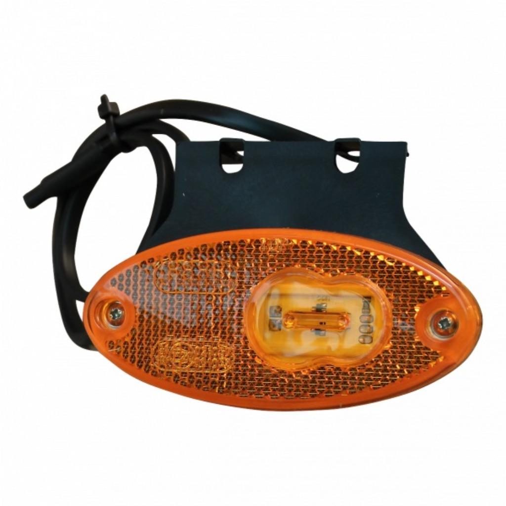 Zijverlichting LED oranje WAS 308 inclusief 500 mm kabel, Ophalen of Verzenden