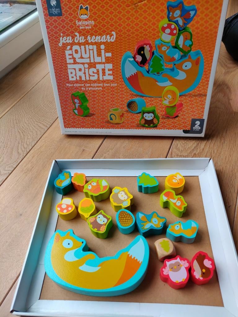 Jeu du renard équilibriste, Enlèvement ou Envoi, Utilisé, Découverte