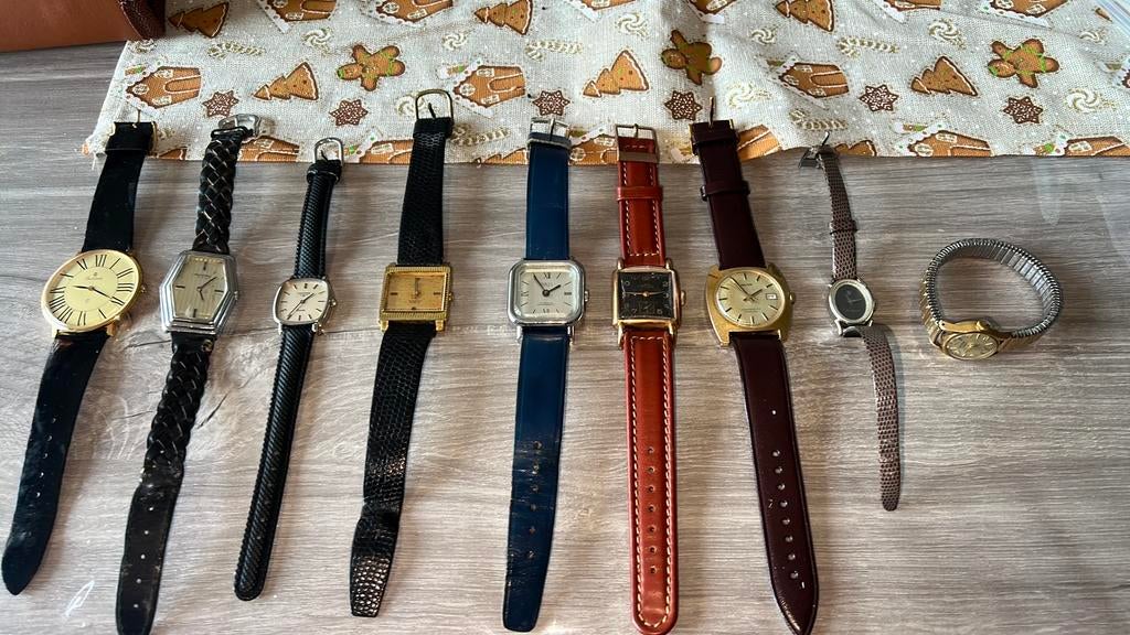 Lot horloges, Ophalen of Verzenden, Zo goed als nieuw