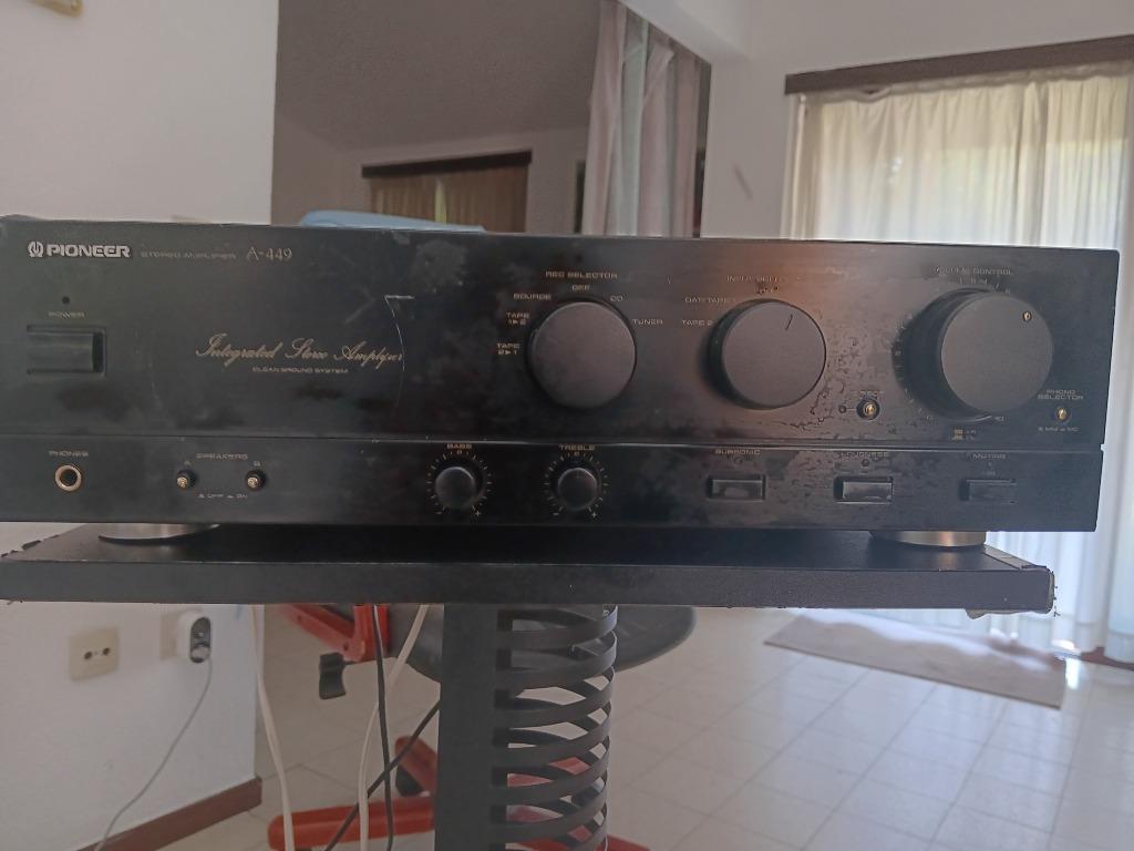Amplifier, Enlèvement, 120 watts ou plus, Pioneer, Utilisé