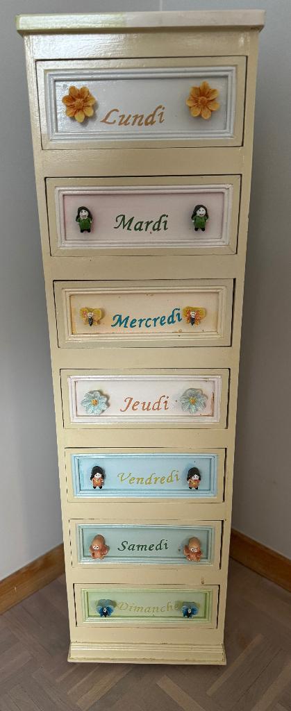 Armoire pour enfants avec tiroirs, Neuf, Moins de 75 cm, Enlèvement, Moins de 90 cm