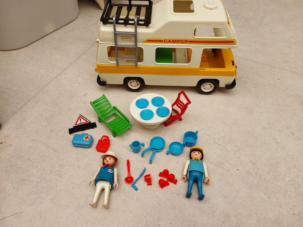 Playmobil camper 3817 vintage, Kinderen en Baby's, Ophalen of Verzenden, Gebruikt