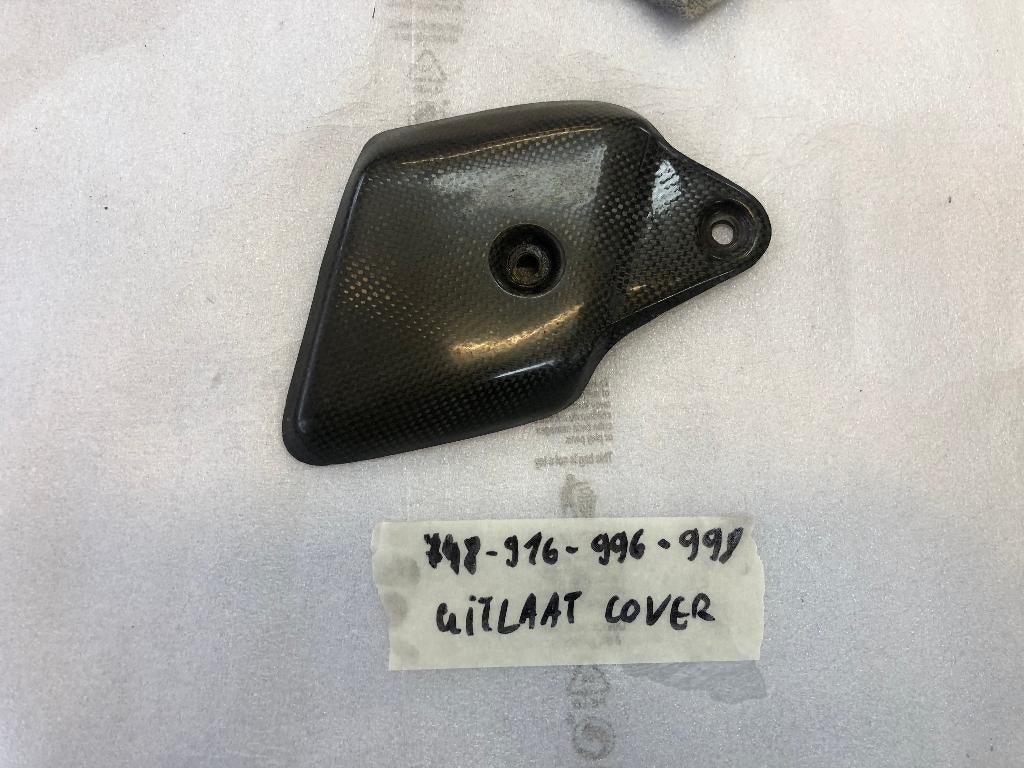 PROTECTION D'ÉCHAPPEMENT EN CARBONE DUCATI 748-916-996-998, DUCATI, Enlèvement ou Envoi, Utilisé, Jackierogier@outlook.be