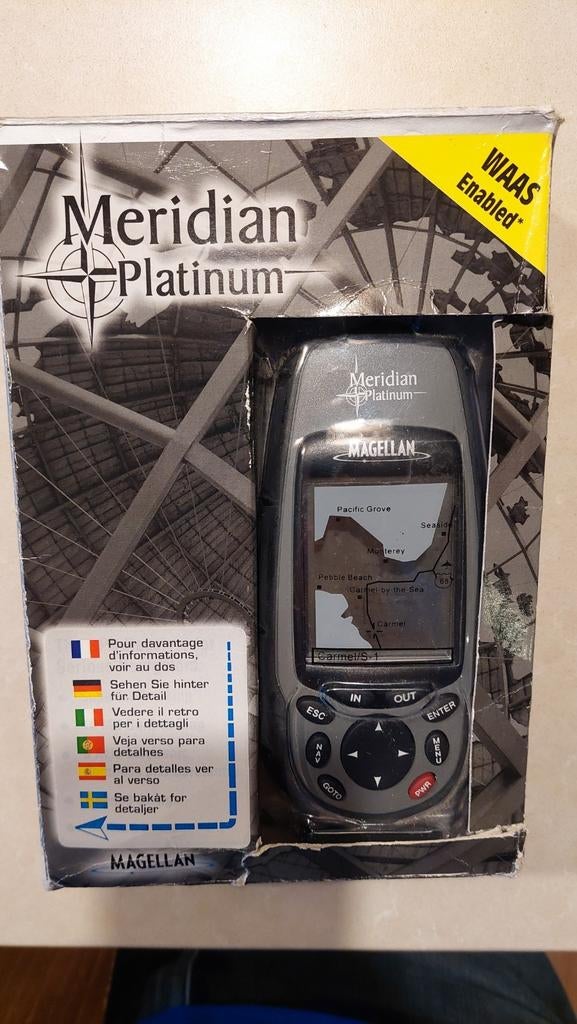 Meridian Platinum waterdichte GPS, Ophalen of Verzenden, Nieuw