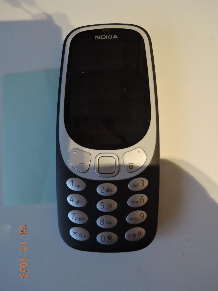 Nokia 3310, Telecommunicatie, Blauw, 3 tot 6 megapixel, Ophalen of Verzenden, Zo goed als nieuw