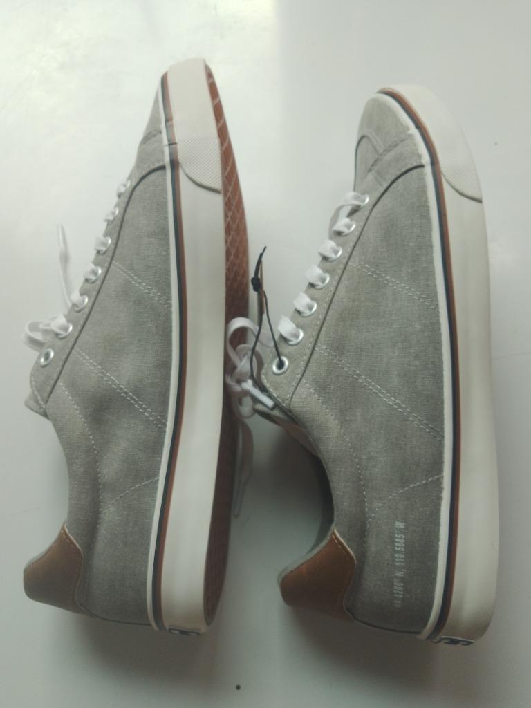 sneakers pier one maat 45 nieuw grijze stof, Kleding | Heren, Schoenen, Verzenden, Nieuw, Pier One, Sneakers