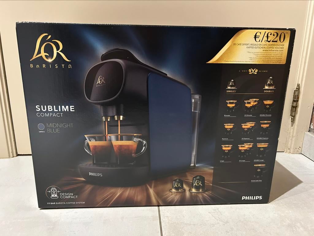 L’Or Barista Sublime Compact, Enlèvement, Neuf, Combiné, Dosettes et capsules de café