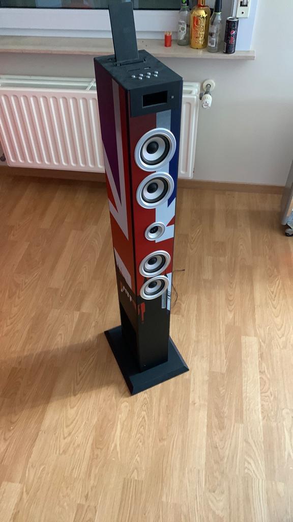 Muziekinstallatie - toren, Ophalen
