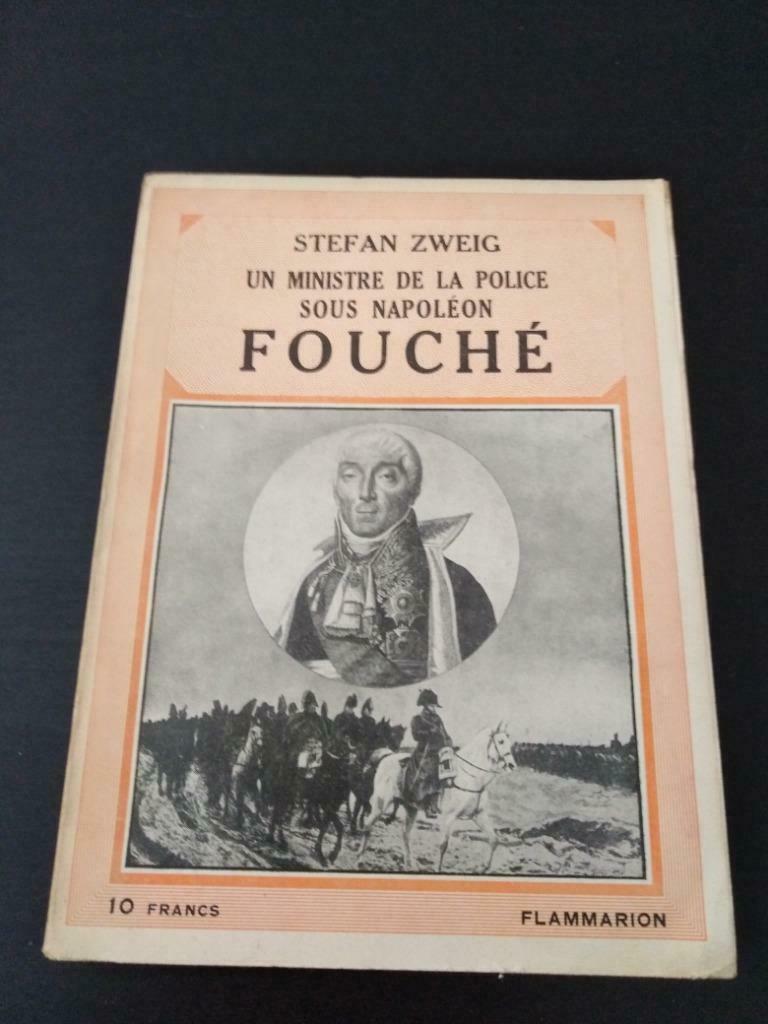 Un ministre de la police sous Napoléon, Fouché, Stefan Zweig, Enlèvement ou Envoi, Utilisé