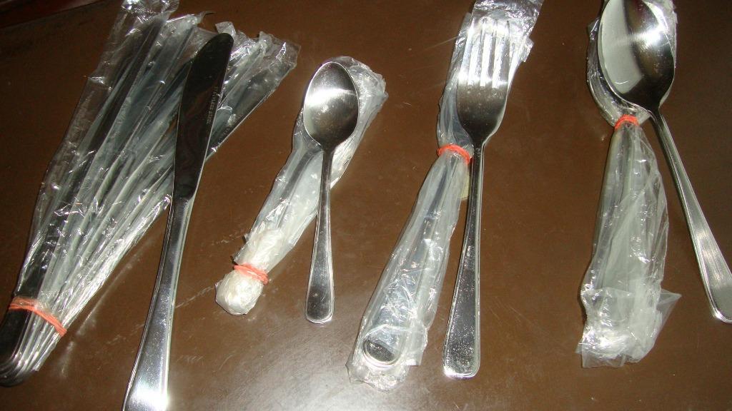 Couverts de table 24 pièces pour 6 personnes en Inox, Enlèvement ou Envoi, Neuf, Inox, Autres types