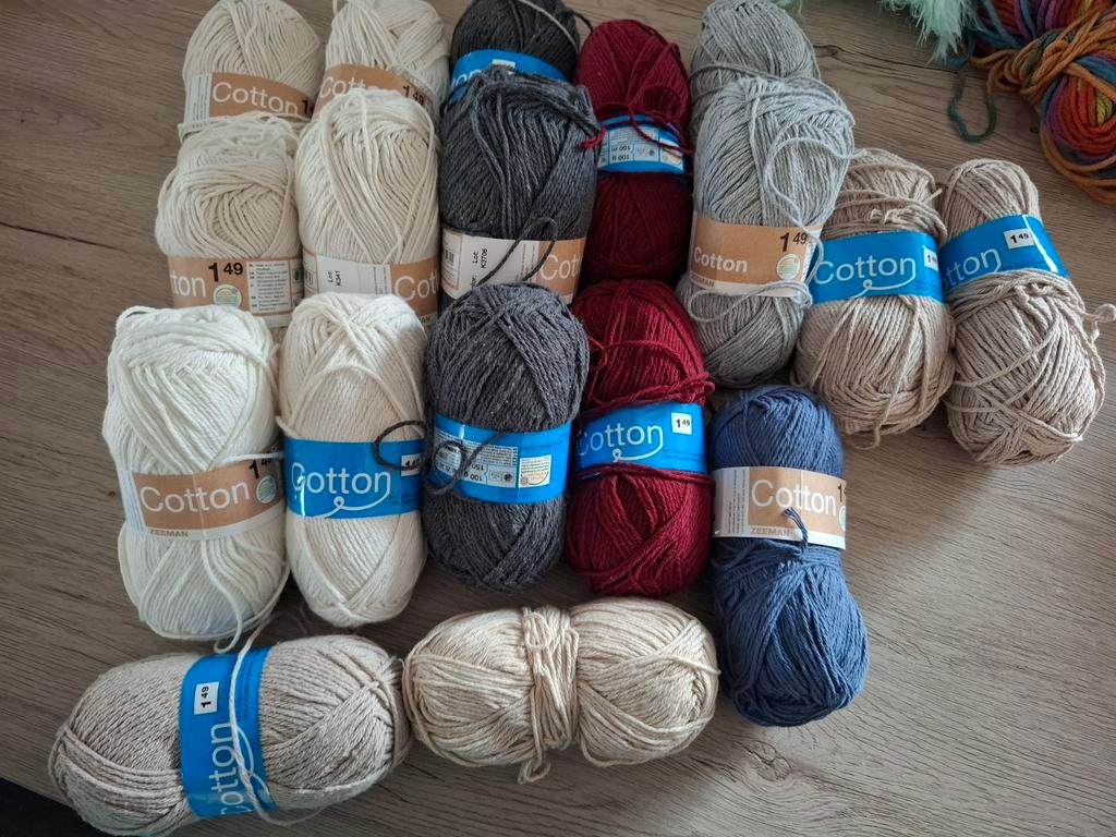 18 bollen Cotton Zeeman, Ophalen