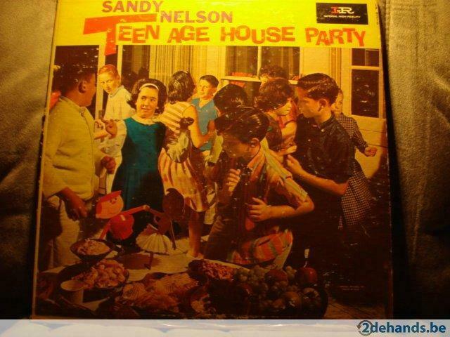 vinyl - lp - sandy nelson : teenage house party, Enlèvement ou Envoi