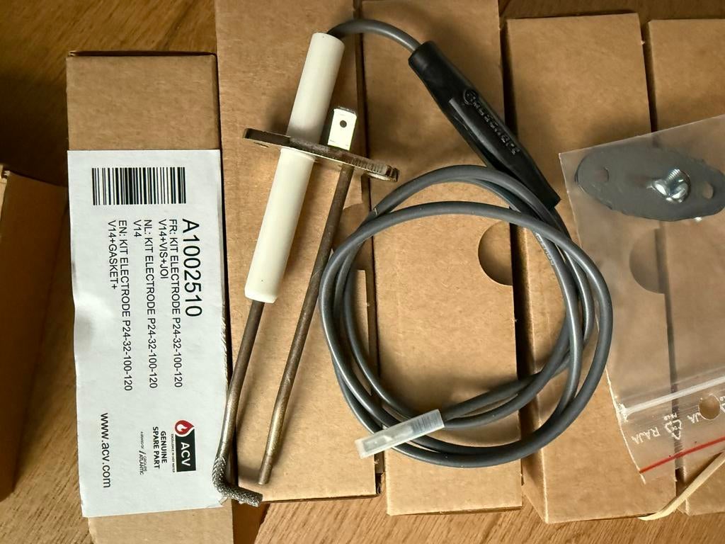 ontstekings-en ionisatie elektrode MK1-2/ P24-32-100-120 V14, Doe-het-zelf en Bouw, Chauffageketels en Boilers, Nieuw, Ophalen