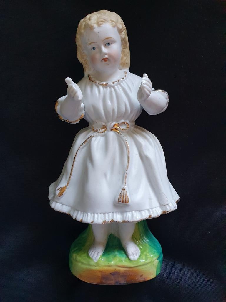 Ancien sujet en biscuit d'Andenne, Antiek en Kunst, Ophalen of Verzenden