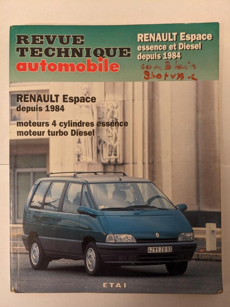 Revue Technique Automobile Renault Espace depuis 1984, Enlèvement ou Envoi