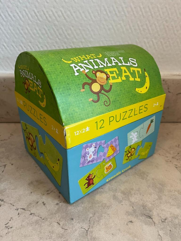 Crocodile Creek what animals eat puzzels, Enlèvement, Comme neuf