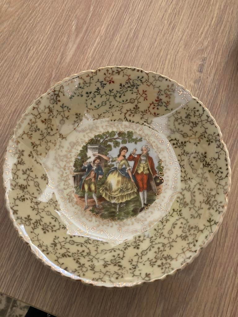 Set van een Kom en 6 schattige kommetjes fragonard, Ophalen of Verzenden