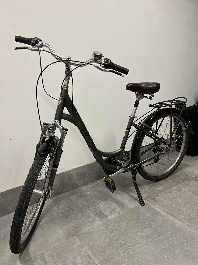 Damesfiets merk Specialized maat Medium 21 versnellingen, Ophalen, Gebruikt, Overige merken, Versnellingen