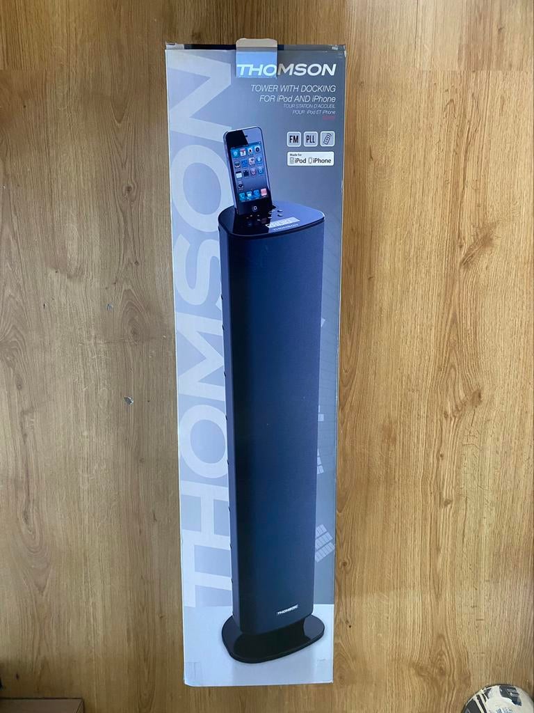 Tower with docking (opgelet tot maximum iPhone 4s), Enlèvement ou Envoi, Neuf