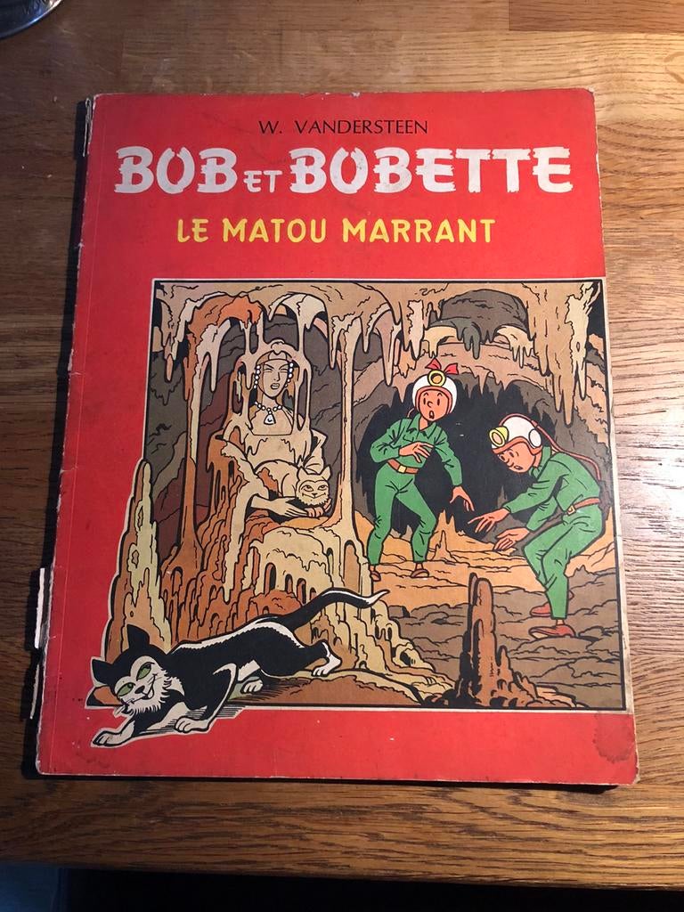 BOB et BOBETTE le matou marrant 44 (1ère édition), Livres, BD, Enlèvement ou Envoi, Willy Vandersteen, Une BD, Utilisé
