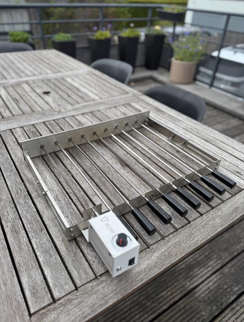 Tournebroche électrique / Barbecue, Enlèvement ou Envoi, Utilisé