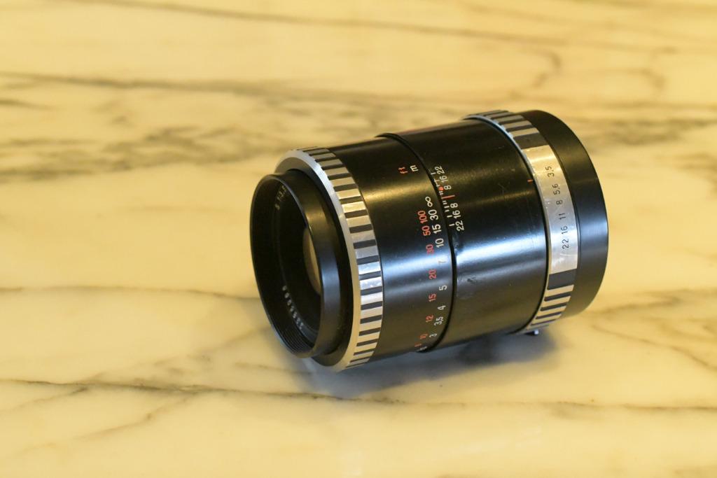 Aus Jena DDR Zebra 135mm/ f3.5 S M42, Ophalen of Verzenden, 1940 tot 1960, Lens of Lenzen