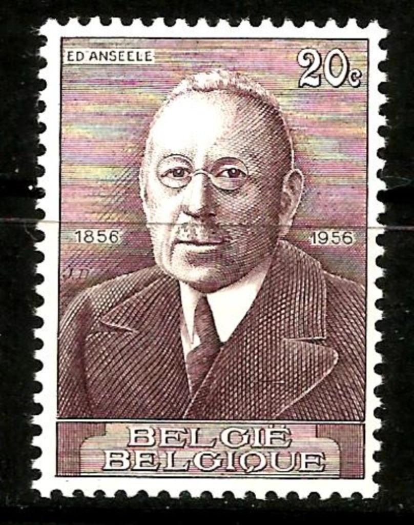 1956 Edward Anseele  OBP 997**, Timbres & Monnaies, Sans timbre, Enlèvement ou Envoi, Non oblitéré, Gomme originale