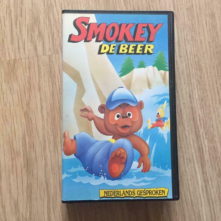 Film VHS Smokey De Beer, Cd's en Dvd's, Alle leeftijden, Ophalen of Verzenden, Tekenfilm