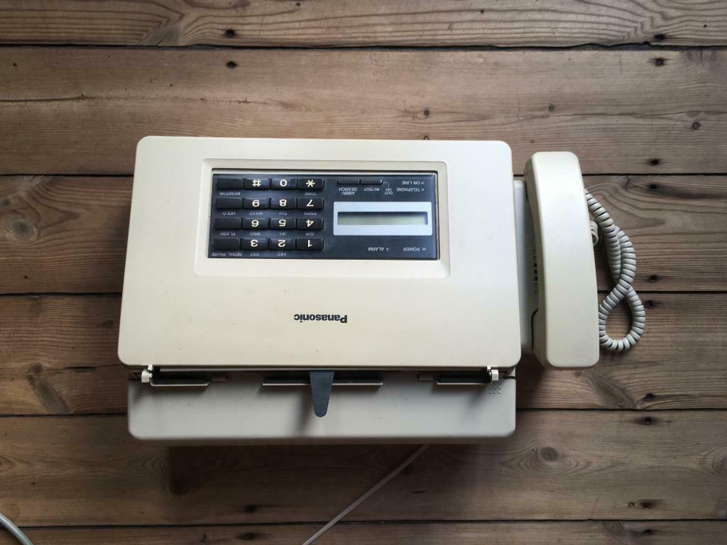 Panasonic telefoon- & faxtoestel, Ophalen, Gebruikt