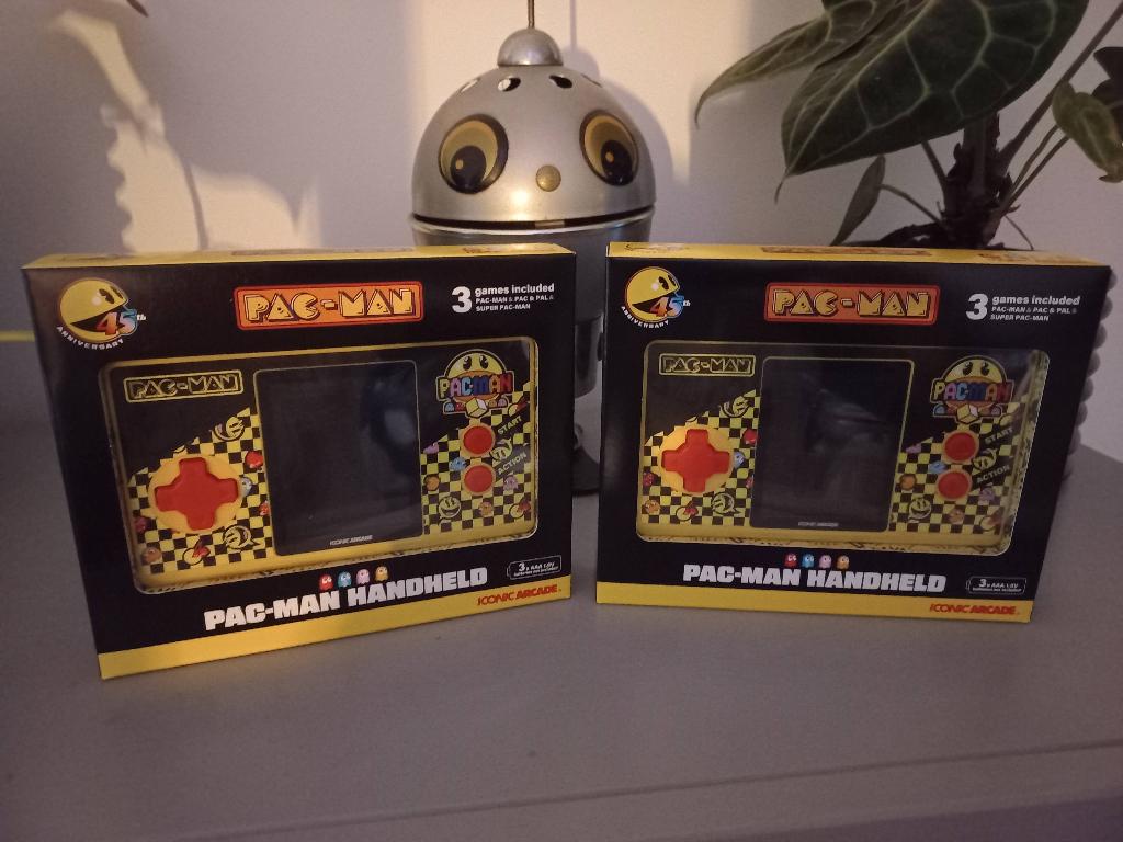 PAC-MAN Hand Console Arcade Mini-Computer Retro Style, Enlèvement ou Envoi, Neuf, Autres modèles, Avec jeux