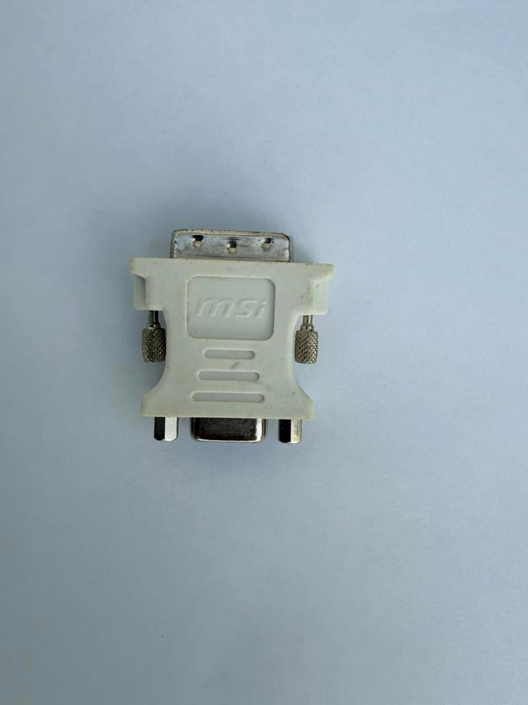 DVI - VGA adapter, Computers en Software, Pc- en Netwerkkabels, Zo goed als nieuw, Ophalen of Verzenden