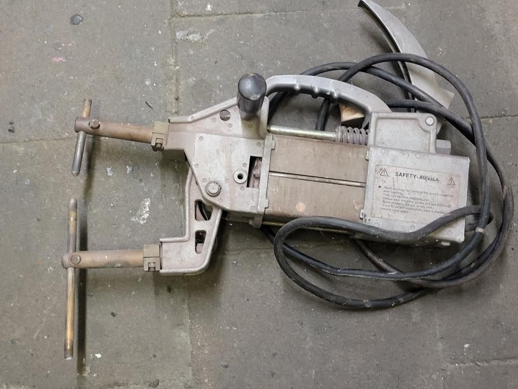 Puntlasser 220v, Ophalen