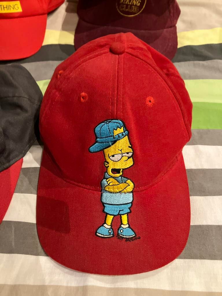 Pet klak Bart Simpson , Viking , enz, Kleding | Heren, Ophalen of Verzenden, Zo goed als nieuw