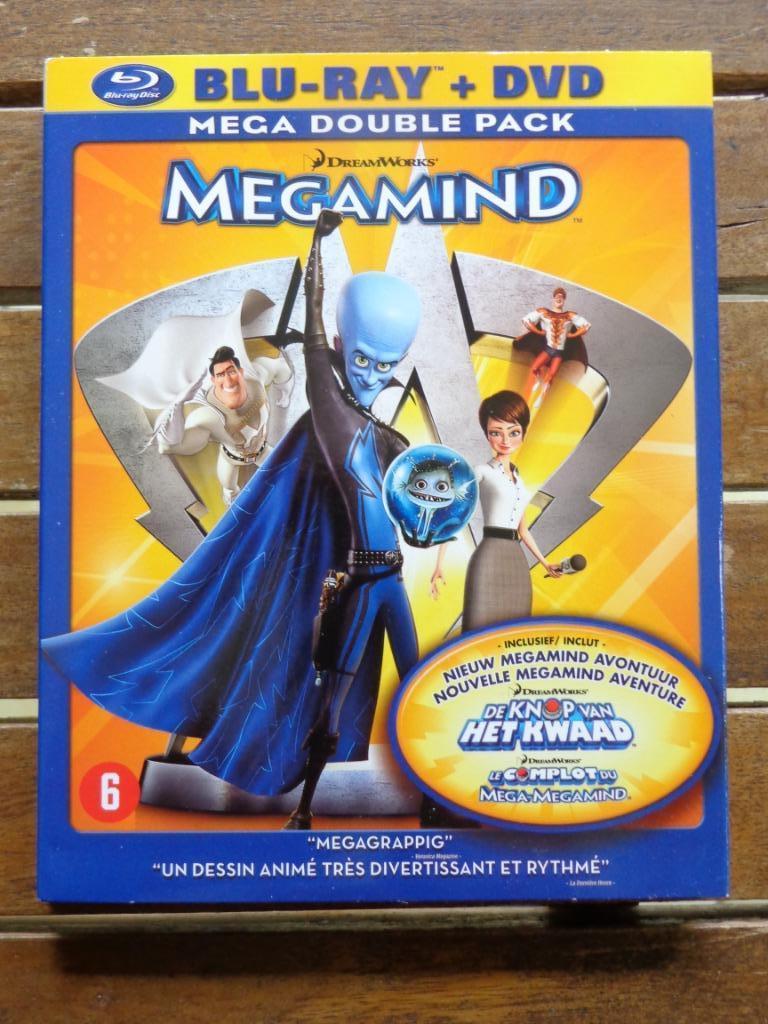 )))  Bluray et DVD  Megamind  //  Animation  (((, Enlèvement ou Envoi, Comme neuf, Dessins animés et Film d'animation