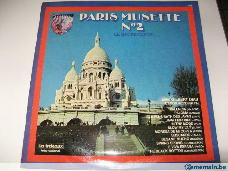 Paris Musette nr. 2 Het Heilig Hart van Gilbert Dias - 33 T., Ophalen