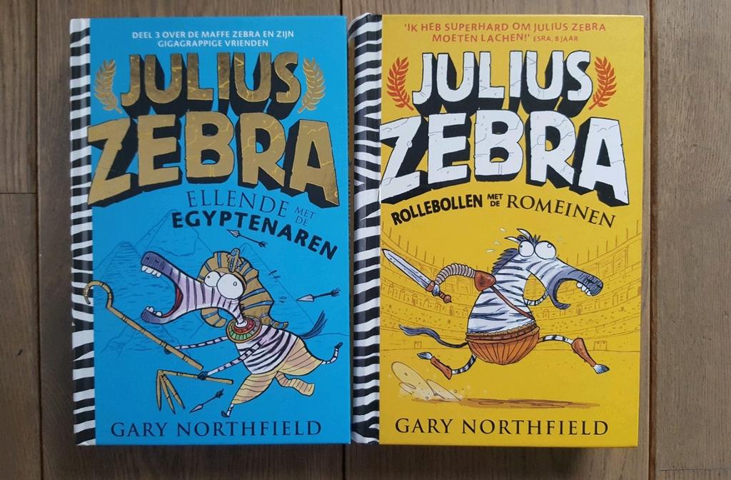 Boek Julius zebra van Gary Northfield, Boeken, Ophalen of Verzenden, Zo goed als nieuw, Gary Northfield, Fictie