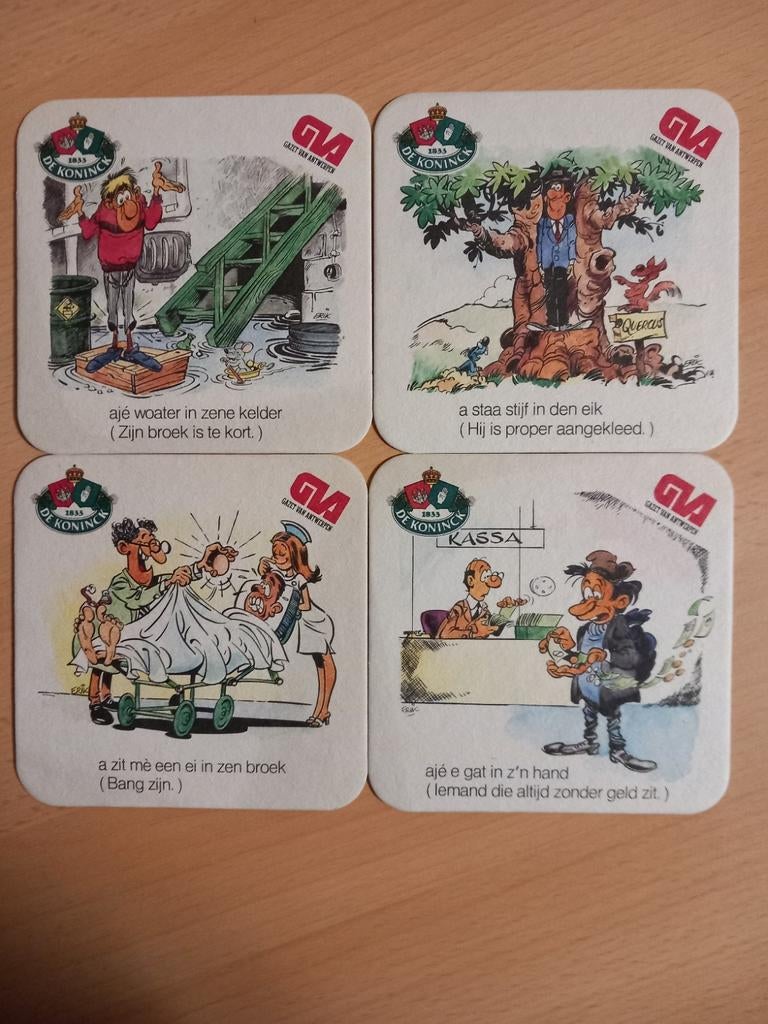 Sous-bocks De Koninck, GVA, Enlèvement ou Envoi, Comme neuf, De Koninck