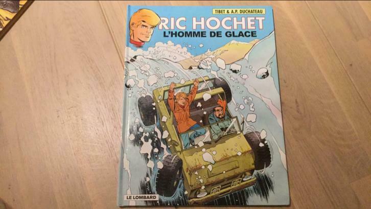 Ric Hochet. L’Homme de Glace hardcover premier édition 2004., Une BD, Enlèvement ou Envoi, Comme neuf