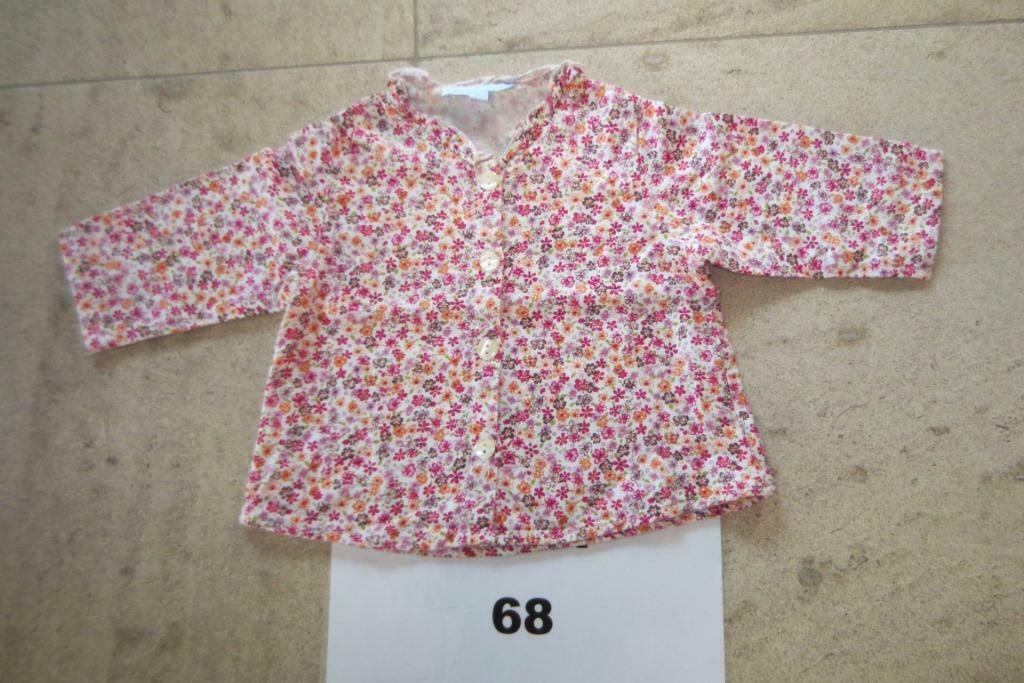 Bloesje LM Bout'chou 68 meisjes, Kinderen en Baby's, Ophalen of Verzenden, Zo goed als nieuw, Meisje, Overhemdje of Bloesje