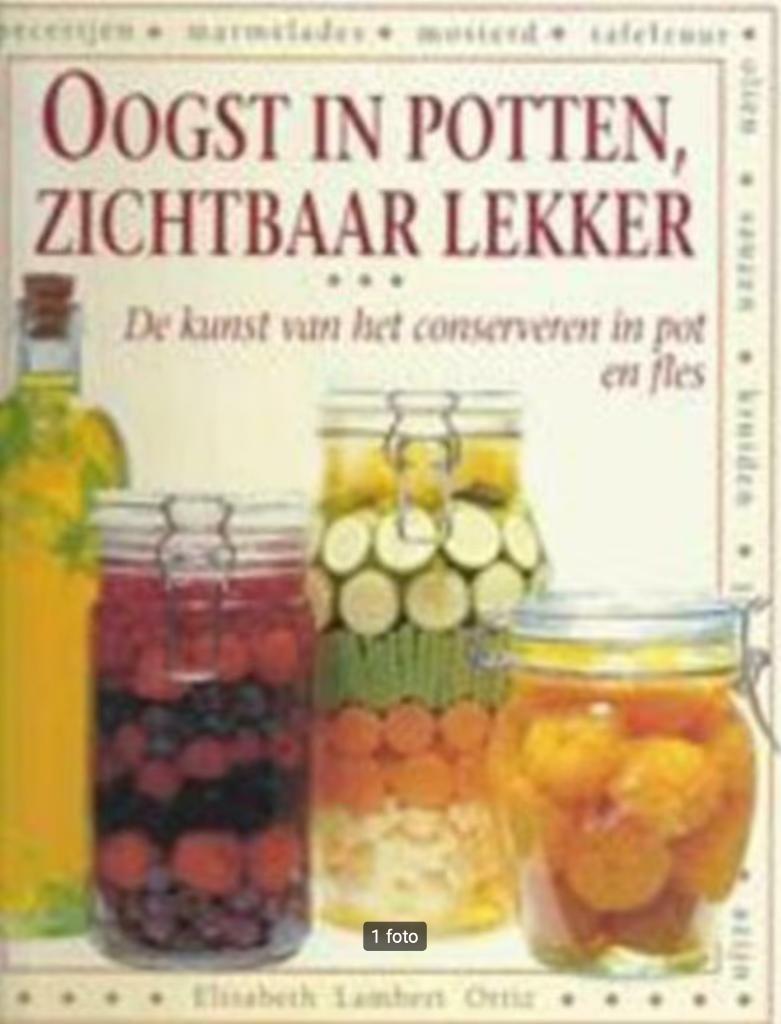Oogst in potten, zichtbaar lekker, Elisabeth Lambert, Ophalen of Verzenden