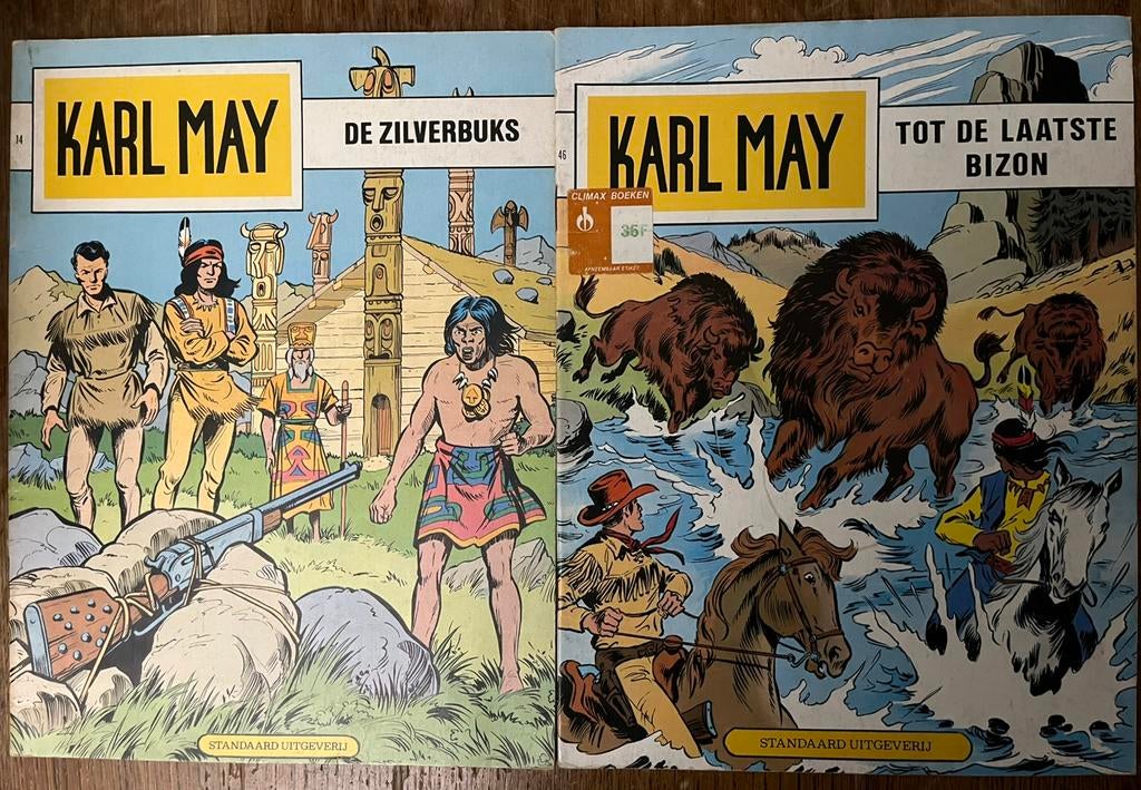 Karl May strips - Willy Vandersteen, Enlèvement, Comme neuf