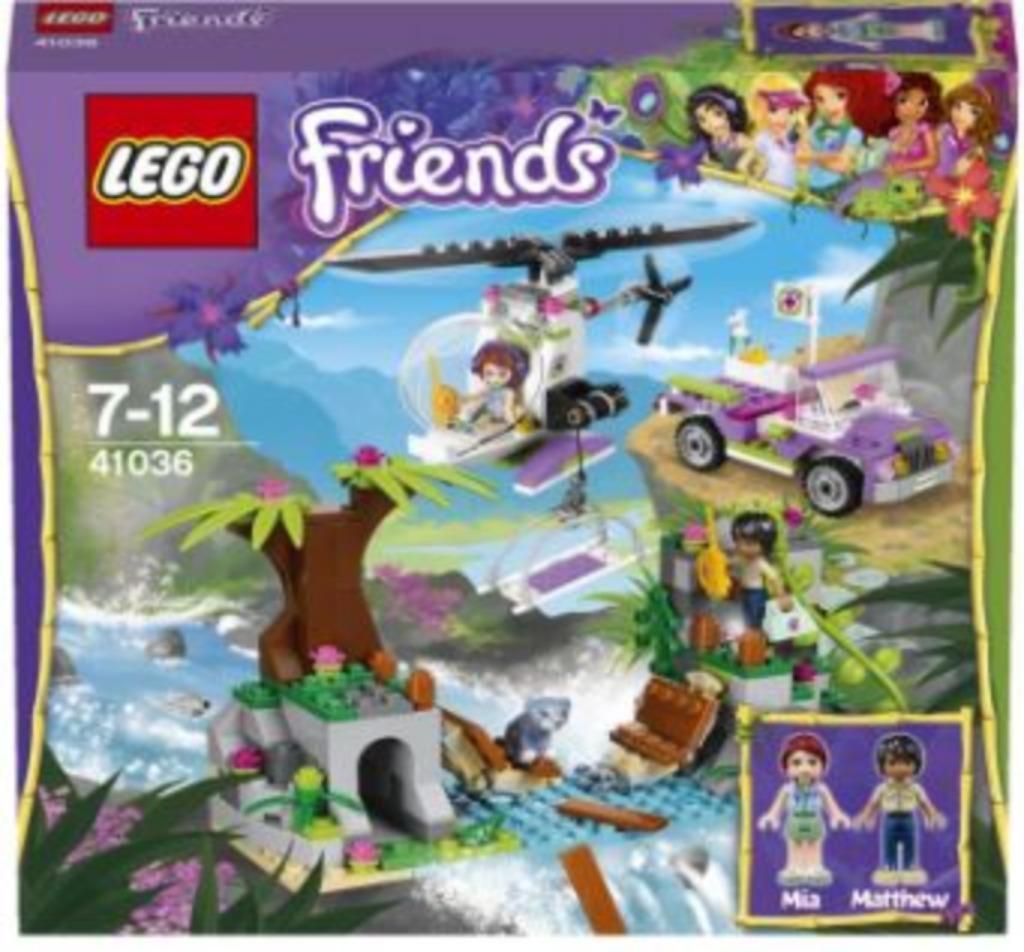 Lego Friends: Junglebrug Reddingsactie (41036), Kinderen en Baby's, Speelgoed | Duplo en Lego, Zo goed als nieuw, Lego, Complete set