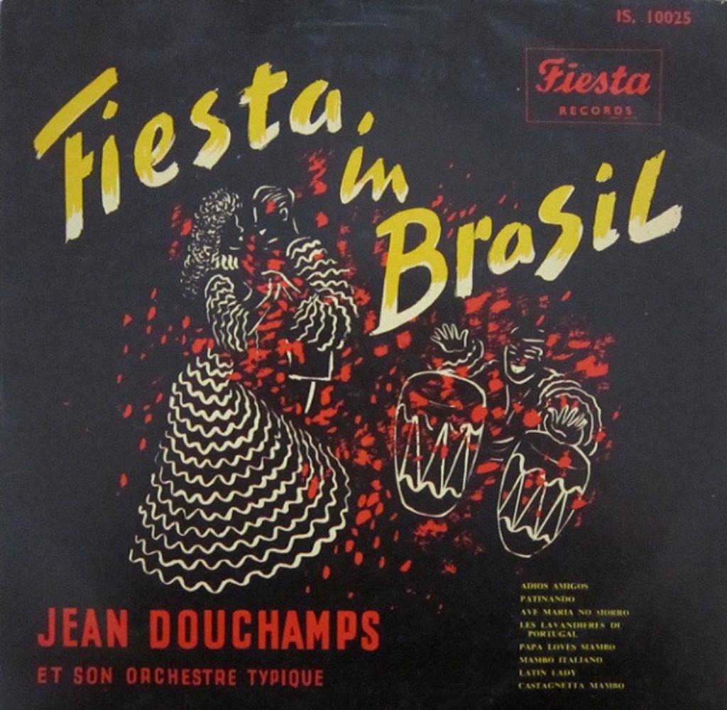 10 " VINYL Jean Douchamps Et Son Orchestre Fiesta In Brazil, Verzenden, Gebruikt, 10 inch
