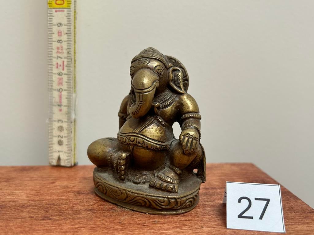 Ganesh - bronzen beeld - 27, Antiek en Kunst, Ophalen of Verzenden