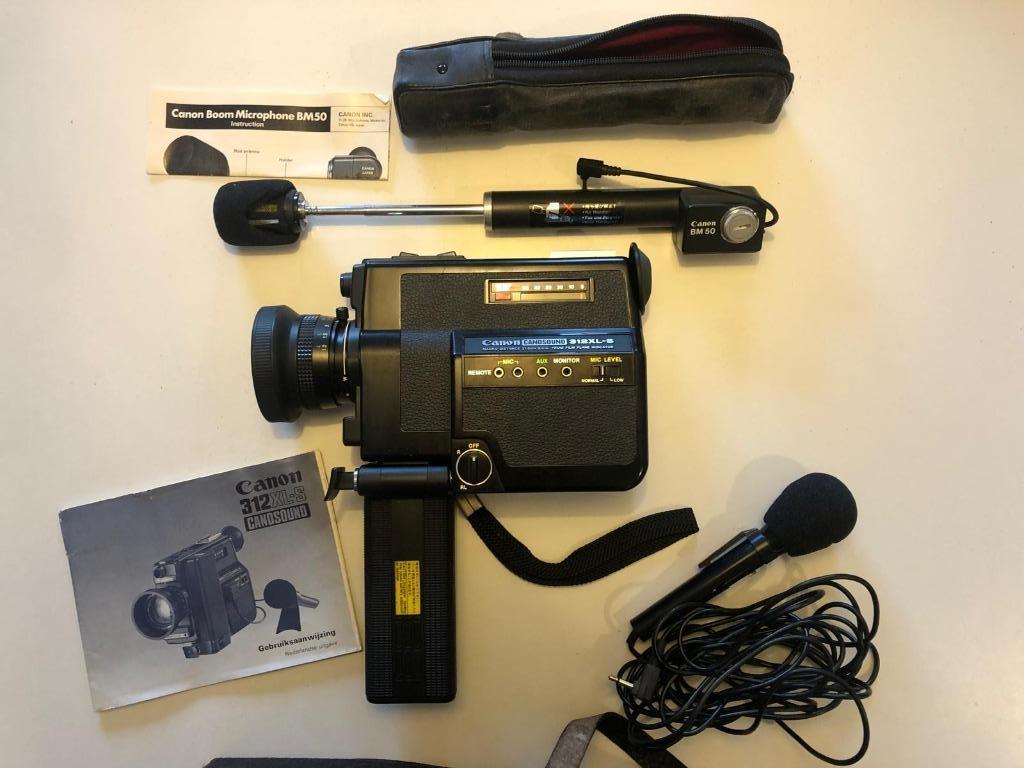 Super 8 Camera Canon Canosound 312XL-S, Ophalen of Verzenden, 1960 tot 1980, Filmcamera