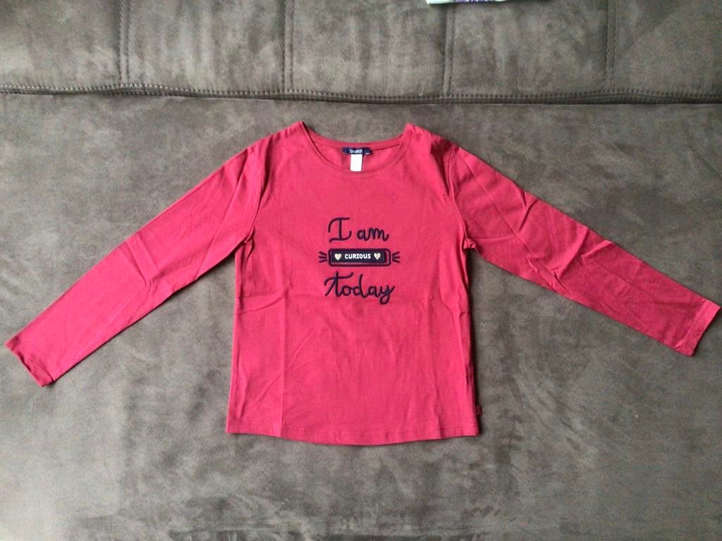 T-shirt Okaïdi maat 128, Okaïdi, Meisje, Ophalen of Verzenden, Zo goed als nieuw
