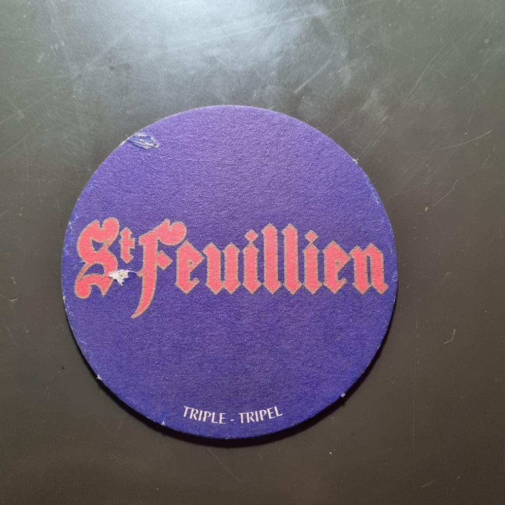 Sous Bock St Feuillien (modèle 7), Enlèvement ou Envoi, Utilisé, Sous-bock, Autres marques