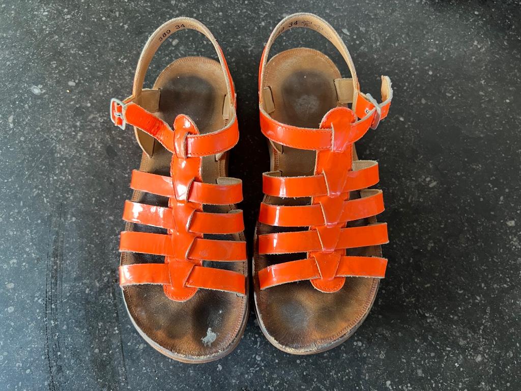 Sandalen, Kinderen en Baby's, Gebruikt, Pom d’api, Meisje, Overige typen