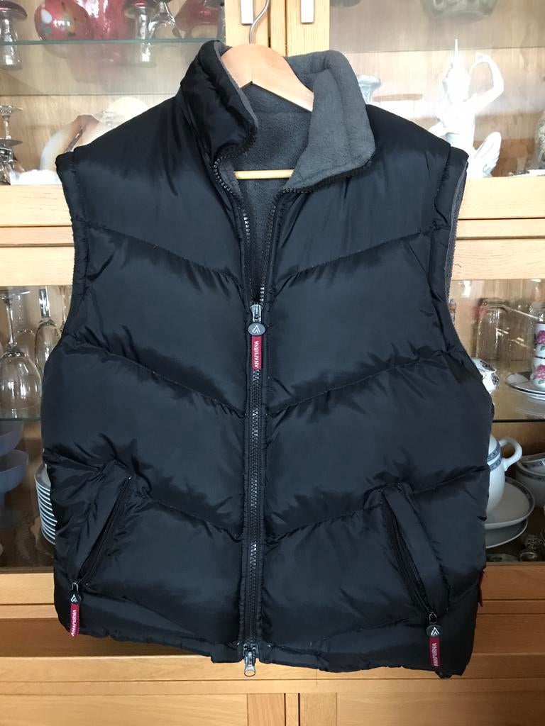 GROSSE VESTE ANAPURNA SANS MANCHES EN DUVET homme  M, Comme neuf, Noir